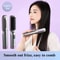 Wireless Hair Styler Negative Ion Comb, Hair Straightener & Curling Comb, LED Screen, Rechargeable Hot Comb Voluminous