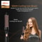 Hot Air Thermal Brush Hair Volumizer, 32mm Curling Iron, Straightener and Styling Brush for Salon Blowout