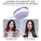 Hair Massage Comb with Electric Negative Ion, Two Vibration Modes, Smooth Frizz-Free, Fluffy Hair Brush