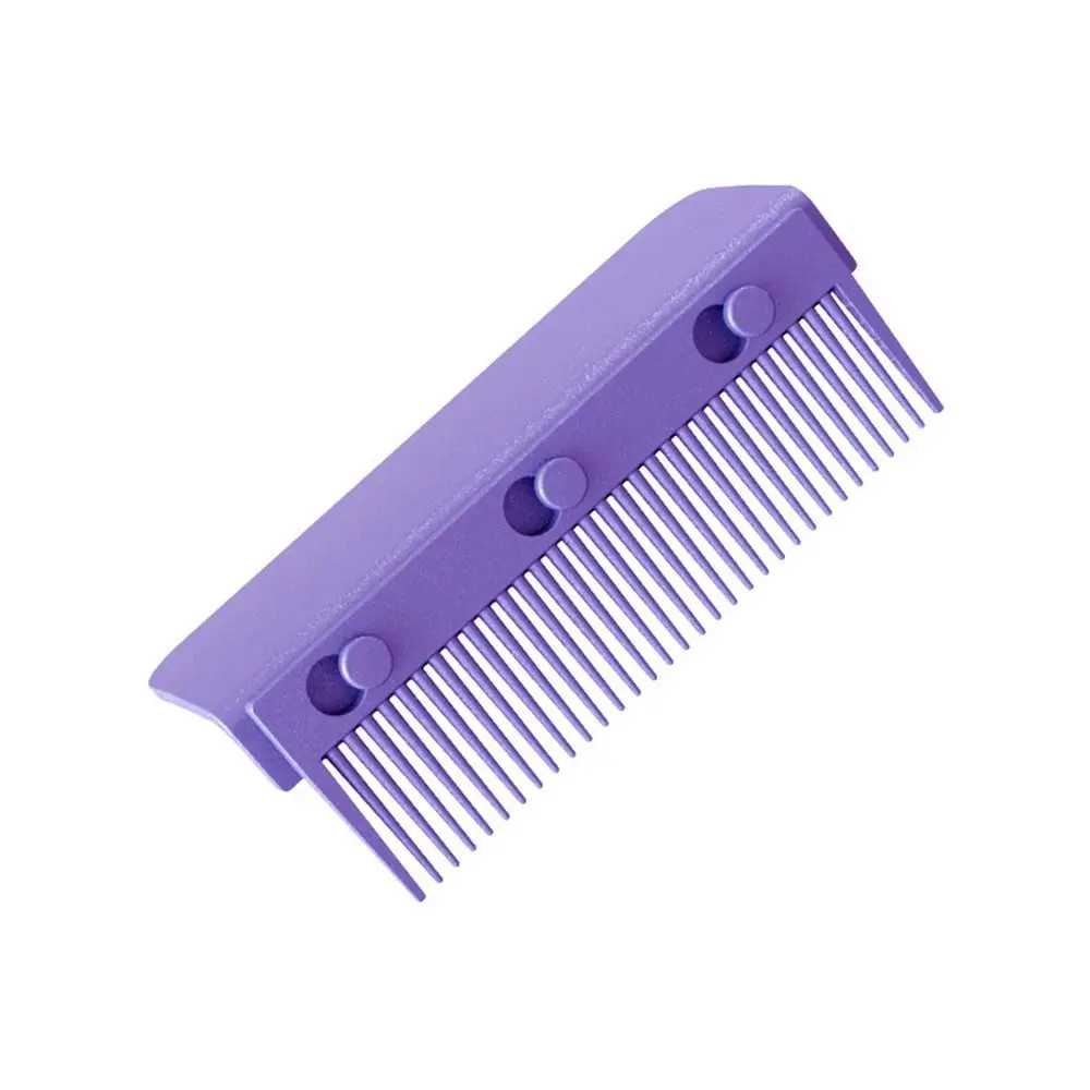 Hair Straightener Comb Flat Iron Comb Attachment, Clip On Grip Comb, Washable Reusable Styling Tool for Smooth Hair