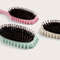Oval Air Cushion Comb With Handle, Wheat Straw Styling Brush, Detangling Hair Brush for Professional Use