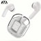 Air31 Wireless Headphones LED Power Display Crystal Earphones With Mic 200mAh Charging Case Stereo 8