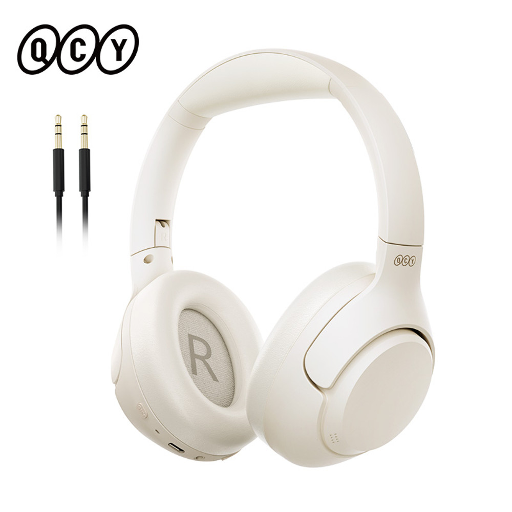 Bluetooth Hi Res Audio Over Ear Headset QCY H3 ANC Wireless Headphones Hybrid Noise Cancelling Earp 8
