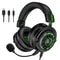 EKSA Pro Gaming Headset, USB Type C 3.5mm, 7.1 Wired Headphones with ENC Mic for PC PS4 Xbox Switch