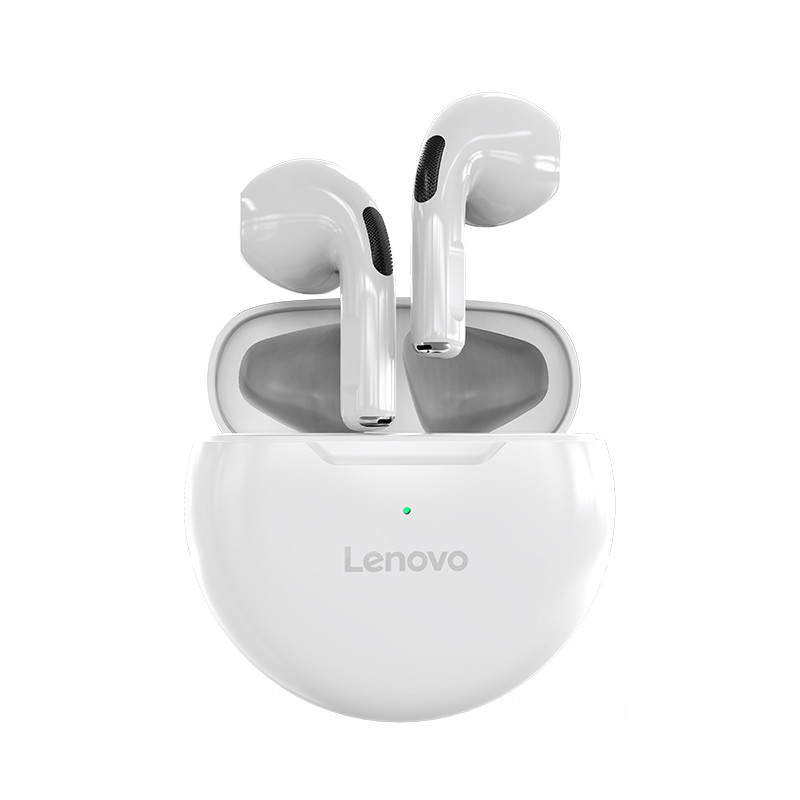 Lenovo LivePods HT38 TWS Earbuds, Mini Wireless Bluetooth Earphone with Mic, Stereo Waterproof Headphones for Xiaomi