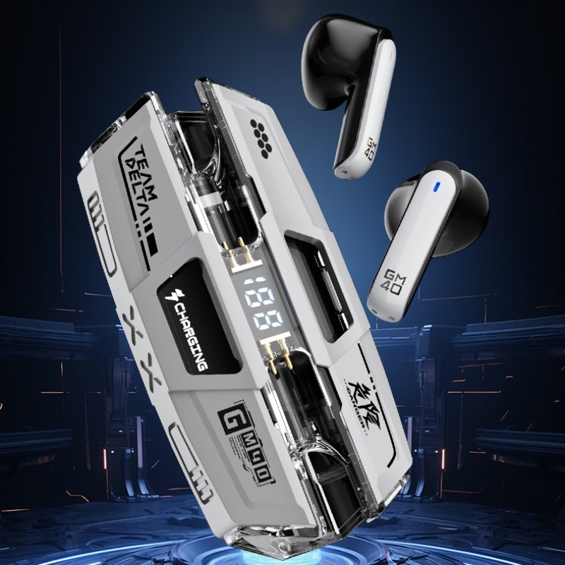 Gaming Headset Stereo Audio TWS Wireless Headset Bluetooth 53 HiFi Dual Mode Headphones For Gaming  2