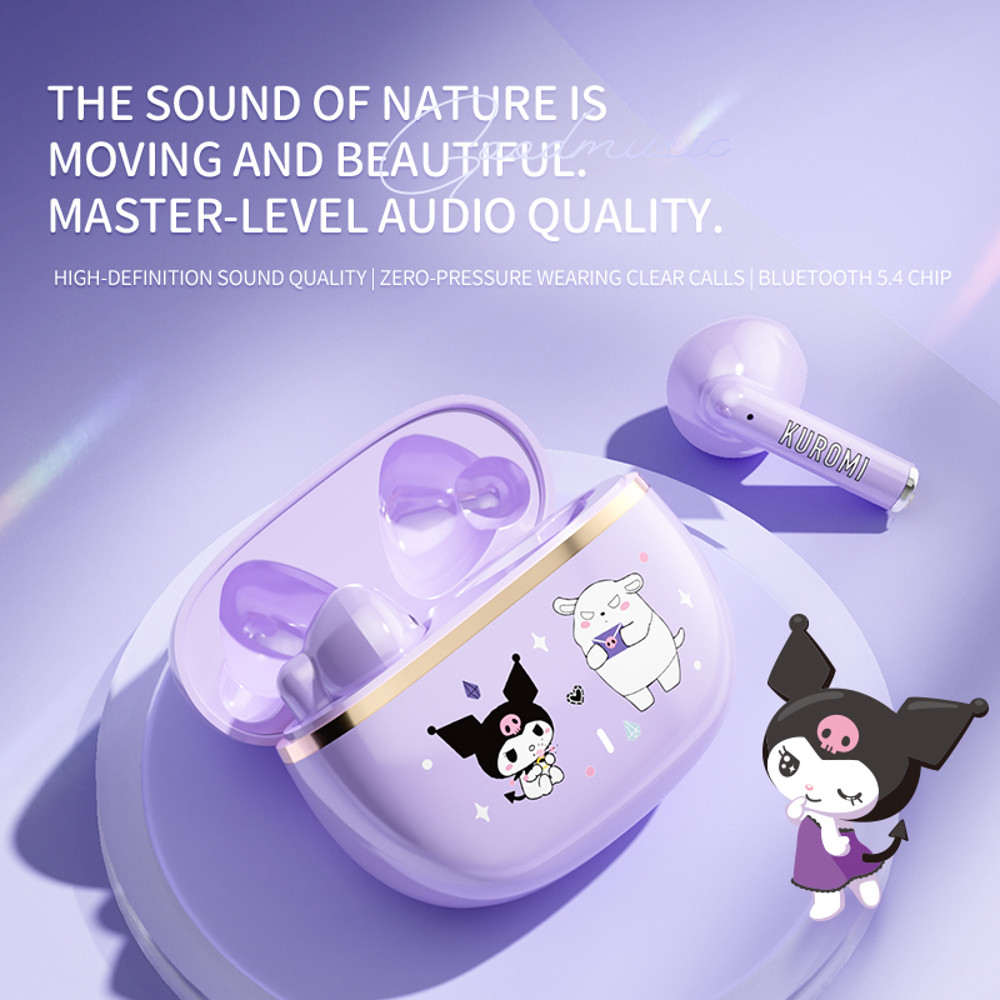 Wireless Bluetooth Headset HiFi Lossless Audio, Lightweight Earbuds, HD Voice Call, Touch Control, Compact Fit