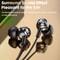 HiFi Stereo Wired Earbuds with Type-C and 3.5mm, In Ear Headphones, Mic, Metal Build for Superior Sound