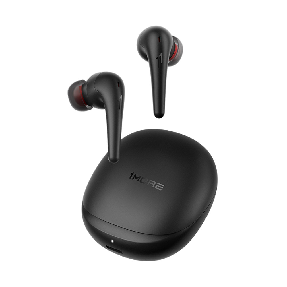 1MORE Aero Ear Buds with ANC, Bluetooth 5.2, Wireless Charging, 28h Battery, Clear Calls, Flash Sale Headset