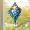Blue Acrylic Conch Shell Window Suncatcher, Coastal Beach House Hanging Ornament, Garden Pendant, Home Decor Accent