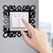 Acrylic Flower Switch Sticker for Single Light Socket, Finger Plate Panel Cover, Home Wall Decoration Sticker