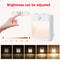 Dimmable Motion Sensor LED Night Lights EU Plug Wireless Cabinet Light For Baby Room Bedside Corrid 4
