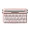 Wireless Keyboard, Retro Typewriter Style, Bluetooth 82-Key with Integrated Stand for iPad
