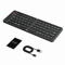 Compact Wireless VEOUT Folding Keyboard Black White Pink Purple, Portable Bluetooth Keyboard for iPhone Android Tablet