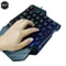 Portable 35 Keys Mini Wired Keyboard, USB One-handed Gaming Mechanical Keyboard, Ergonomic Gamer Keypad for PC Laptop
