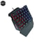 Portable 35 Keys Mini Wired Keyboard, USB One-handed Gaming Mechanical Keyboard, Ergonomic Gamer Keypad for PC Laptop