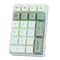 Wireless Numeric Keypad, Tri-mode Bluetooth, Mechanical Hot-Swap 21-Key Mini Keypad for Finance Users
