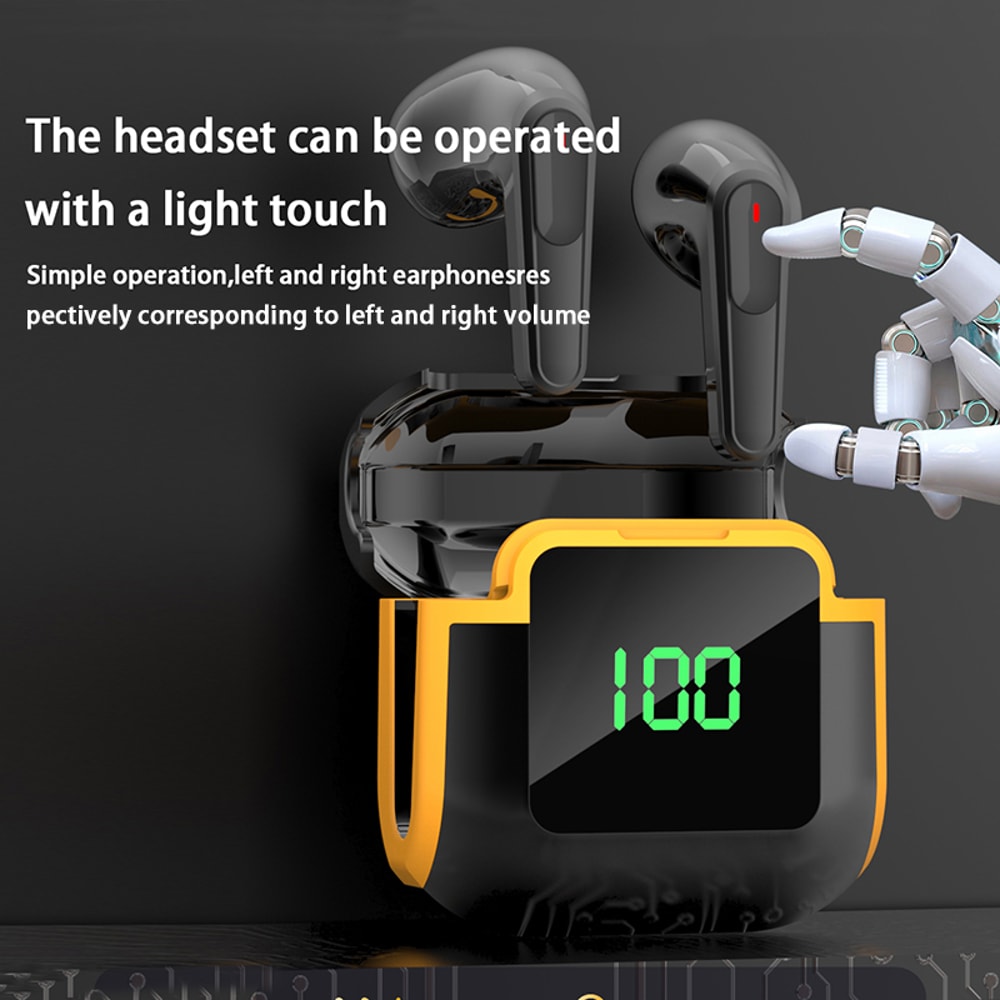 TWS Wireless Bluetooth 53 Earbuds With Mic Touch Control HD Stereo Sound Noise Cancelling Headphone 4