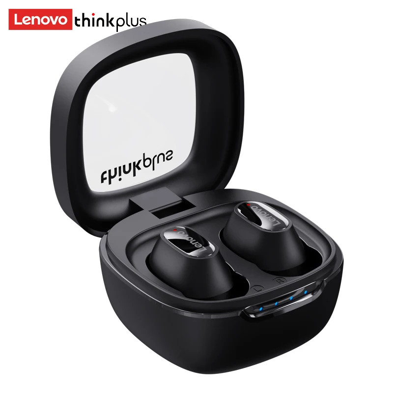Lenovo TWS Bluetooth Earphones, Mini Wireless In Ear Headphones, Music Game Noise Cancelling Earbuds