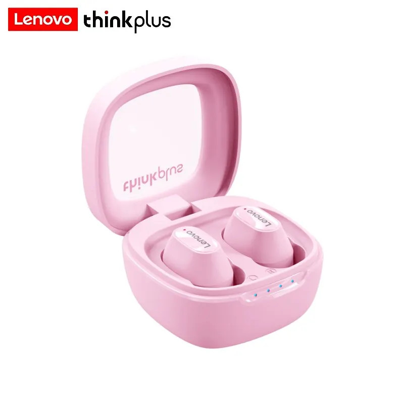 Lenovo TWS Bluetooth Earphones, Mini Wireless In Ear Headphones, Music Game Noise Cancelling Earbuds