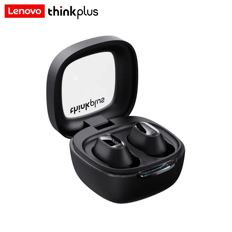 Lenovo TWS Bluetooth Earphones, Mini Wireless In Ear Headphones, Music Game Noise Cancelling Earbuds