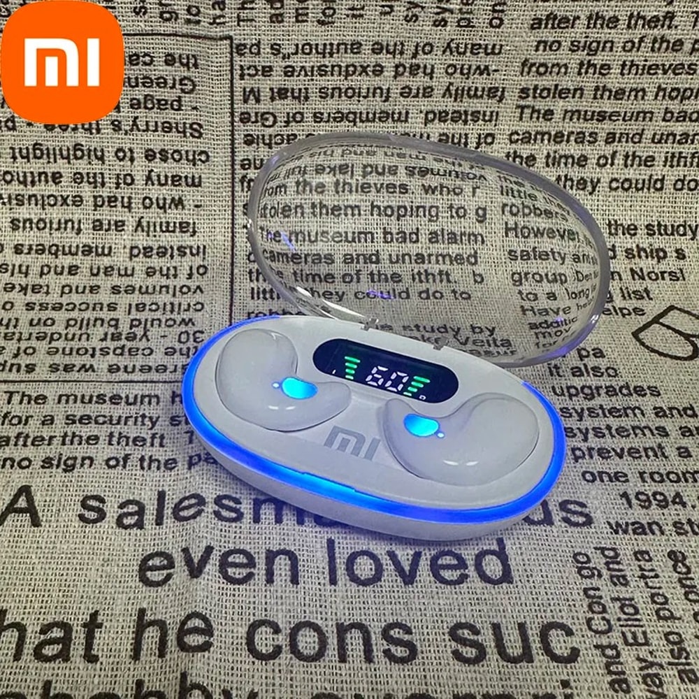 Xiaomi Wireless Sleeping Earbuds, Mini TWS Bluetooth Headset, Hidden Stereo Headphones with Mic HD Call Waterproof
