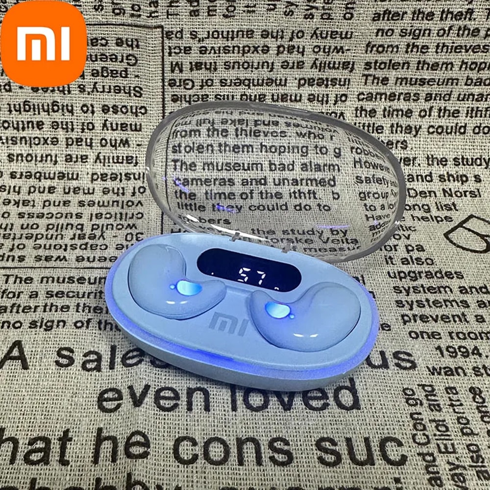 Xiaomi Wireless Sleeping Earbuds, Mini TWS Bluetooth Headset, Hidden Stereo Headphones with Mic HD Call Waterproof