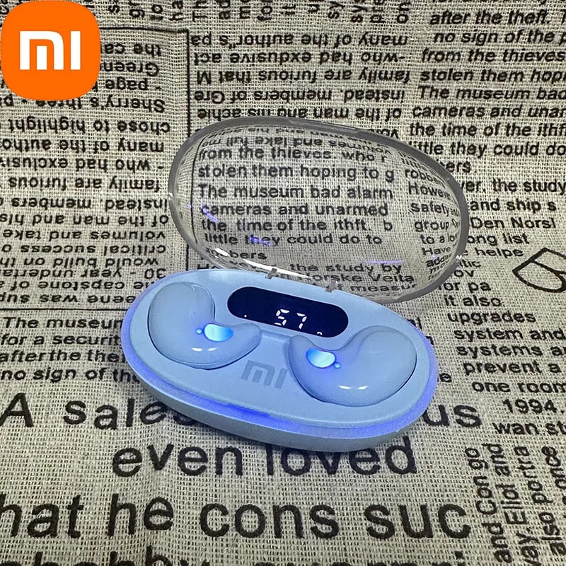 Xiaomi Wireless Sleeping Earbuds, Mini TWS Bluetooth Headset, Hidden Stereo Headphones with Mic HD Call Waterproof