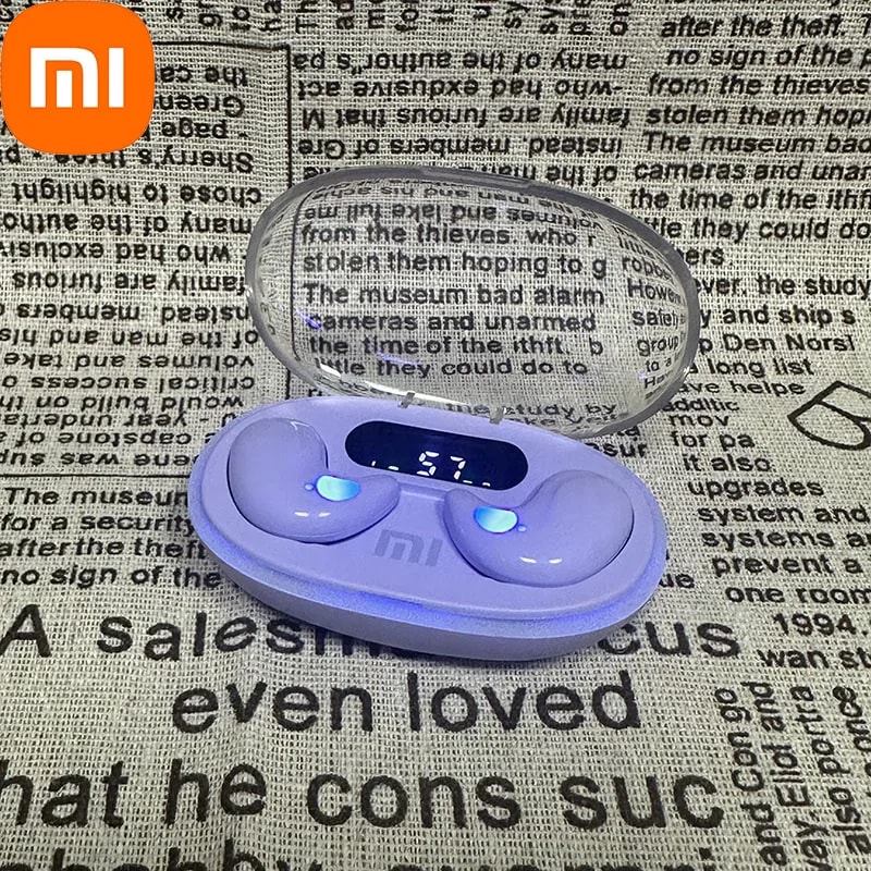 Xiaomi Wireless Sleeping Earbuds, Mini TWS Bluetooth Headset, Hidden Stereo Headphones with Mic HD Call Waterproof