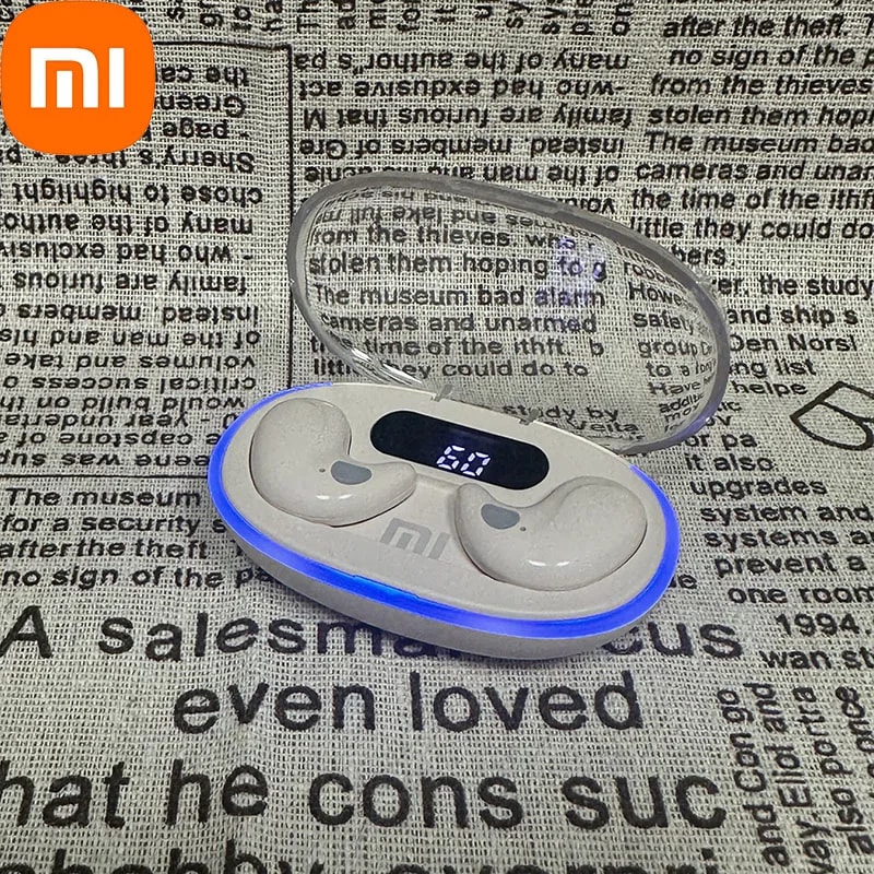 Xiaomi Wireless Sleeping Earbuds, Mini TWS Bluetooth Headset, Hidden Stereo Headphones with Mic HD Call Waterproof