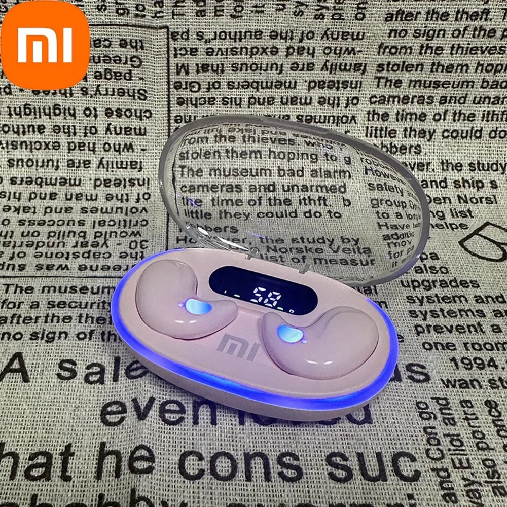 Xiaomi Wireless Sleeping Earbuds, Mini TWS Bluetooth Headset, Hidden Stereo Headphones with Mic HD Call Waterproof