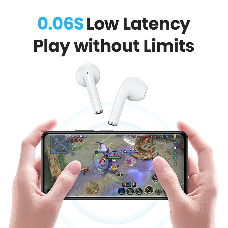 HAYLOU Neo TWS Bluetooth Earphones, Lightweight Wireless Earbuds, Low Latency, 20H Battery Life