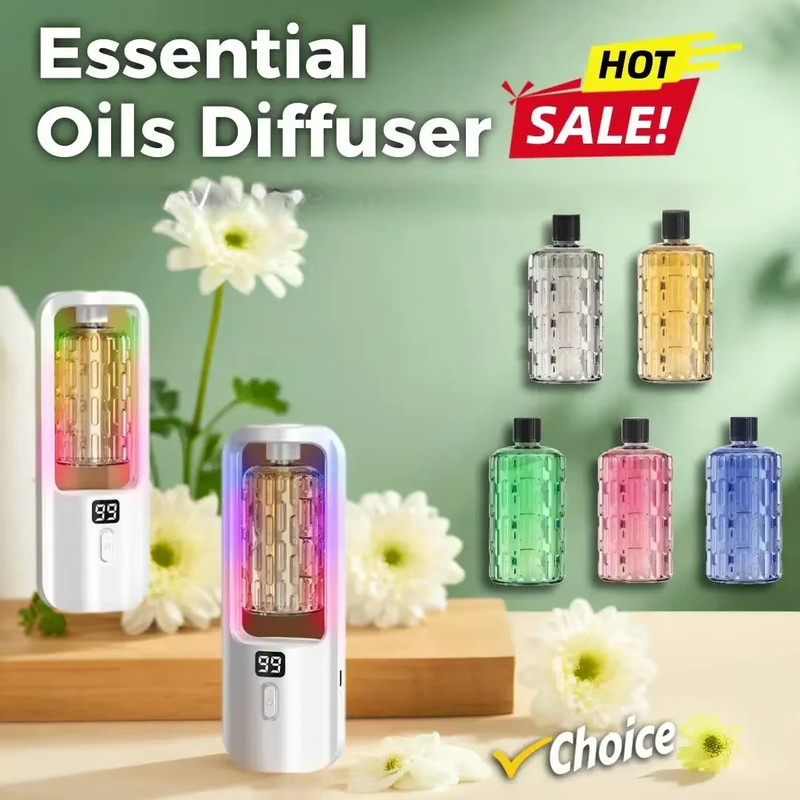 5-Gear Aroma Diffuser Humidifier Essential Oil Aromatherapy Machine for Home, Hotel, Bedroom & Bathroom Air Freshener