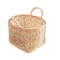 Elegant Pastoral Style Fabric Storage Basket, Washable, Foldable Sundries Organizer for Clothes, Stackable Picnic Basket