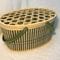 Handmade Woven Bamboo Decorative Egg Basket, Fresh Easter Props, Eggs Storage, Countertop Small Storage