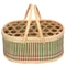 Handmade Woven Bamboo Decorative Egg Basket, Fresh Easter Props, Eggs Storage, Countertop Small Storage
