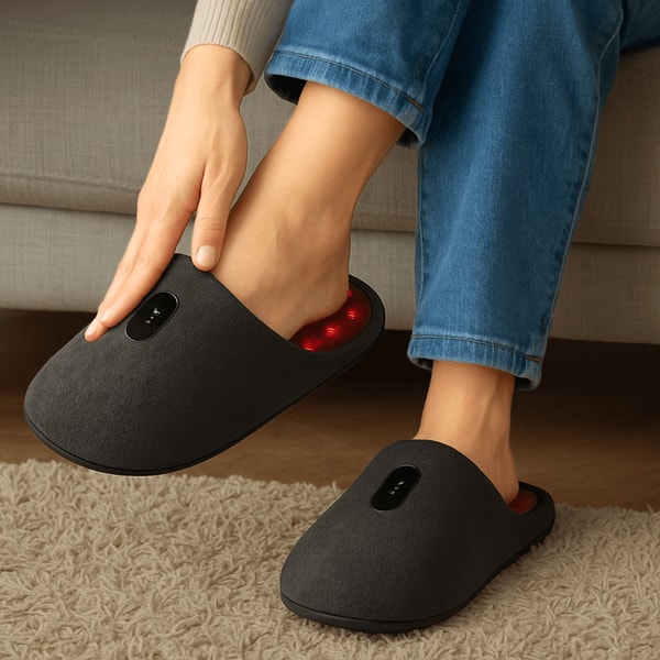 Rechargeable Red Light Therapy For Feet Pulse Foot Therapy Device At Home For Inflammation Itchine 0
