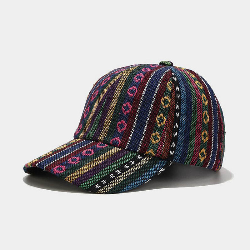 Luxury Baseball Cap for Summer Travel, Brand Purple Bohemian Women Hat, Street Style Vacation Men Caps, Couple Headwear