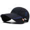 Breathable Baseball Caps for Men Women, New Summer Mesh Hats with Retractable Sun Visor, Sunscreen Fishing Cap