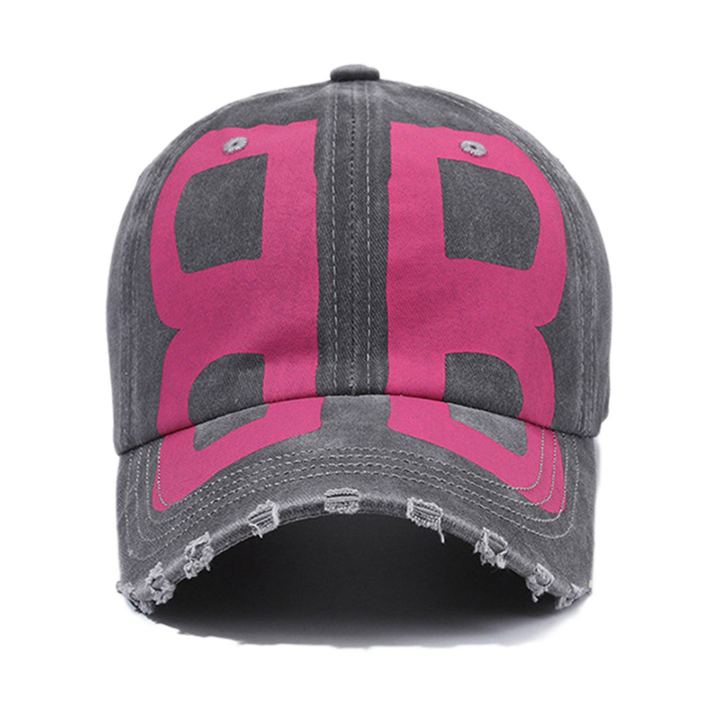 FS Big Letter Baseball Cap for Men, Cotton Luxury Women Hat, Korean Street Hip Hop Summer Cap