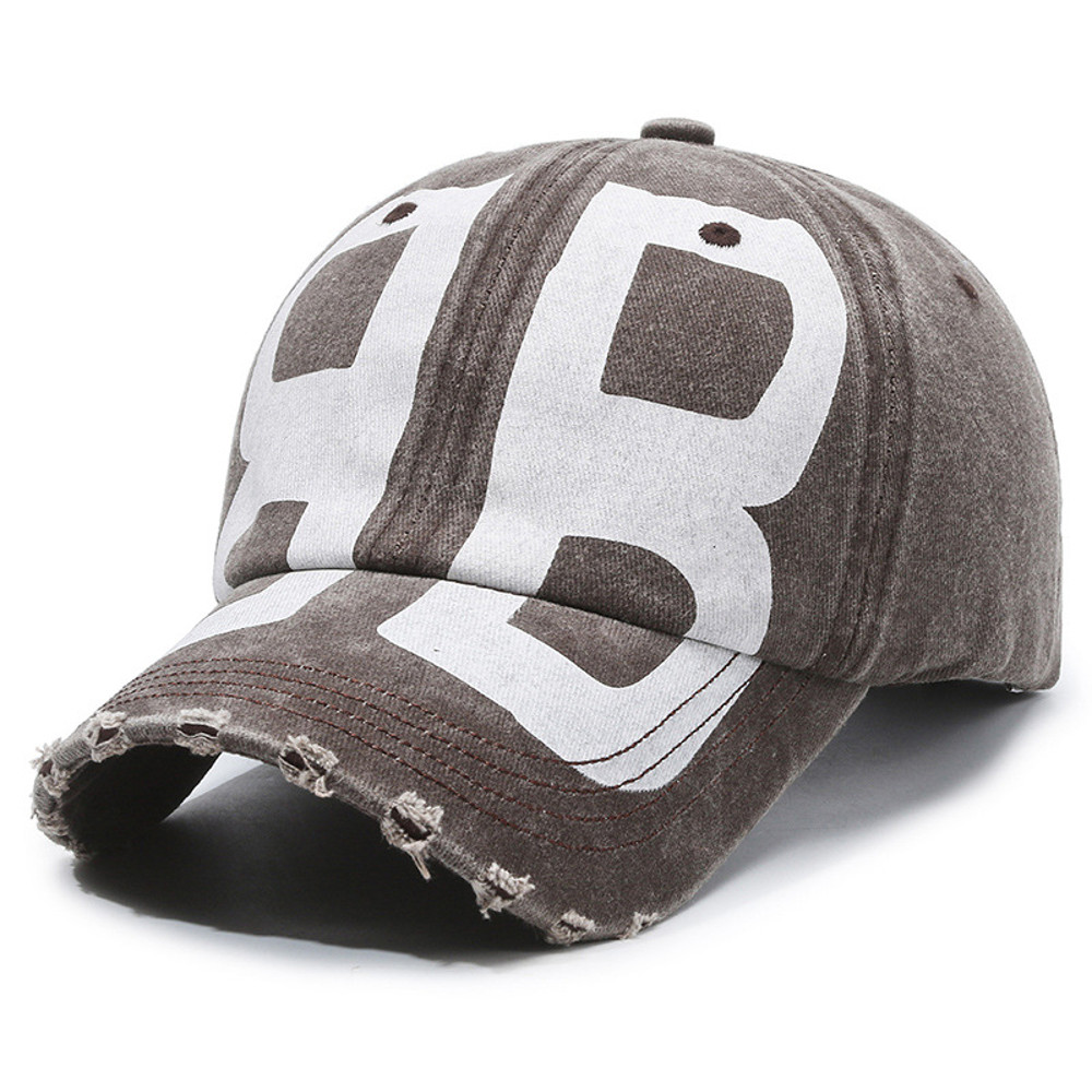 FS Big Letter Baseball Cap for Men, Cotton Luxury Women Hat, Korean Street Hip Hop Summer Cap