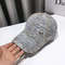 Women Rhinestone Letter M Baseball Cap Spring Adjustable Hip Hop Hat Fashion Shiny Cap For Outdoor 13