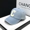 Cotton Letter C Denim Baseball Caps Casual Style Adjustable Cap for Men Women Spring Summer Hat