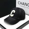 Cotton Letter C Denim Baseball Caps Casual Style Adjustable Cap for Men Women Spring Summer Hat