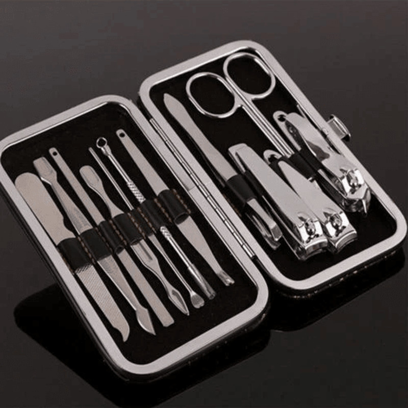 Complete Finger Toe Nail Care Kit Manicure Pedicure Set With Clippers Scissors 2