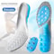 EVA Spring Orthotic Insoles, Silicone Orthopedic Shoe Sole Inserts, Flat Feet Arch Support, Plantar Fasciitis Foot Care