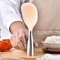 Professional Silicone Cooking Spoon,Heat Resistant Non Stick Utensil for Safe Stirring,Anti Scalding Design