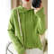 Hooded Sweater Woman, Autumn Winter Warm Knit Tops, Long Sleeve Pullover, Fashion Jumper, Solid Casual Bottoming