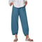 Elegant Autumn Joggers, Street Wear Women Clothes, Cotton Linen Sweatpants, Casual Women Pants
