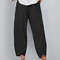 Elegant Autumn Joggers, Street Wear Women Clothes, Cotton Linen Sweatpants, Casual Women Pants